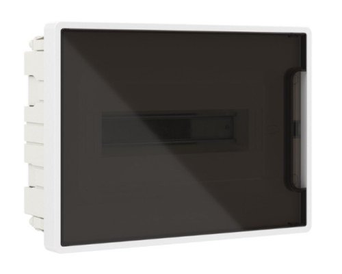 Щиток встраиваемый с дверцей 12 модулей белый FRAME с 2 шинами PEN (F12B1WD)