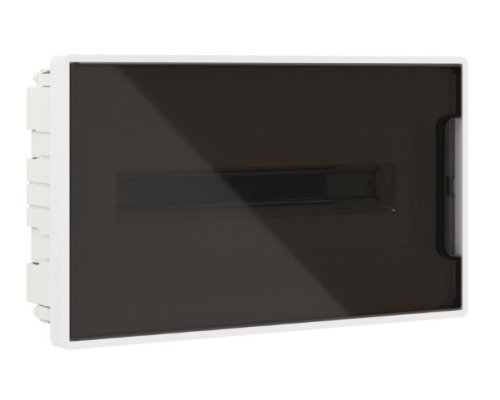 Щиток встраиваемый с дверцей 18 модулей белый FRAME с 2 шинами PEN (F18B1WD)