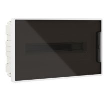 Щиток встраиваемый с дверцей 18 модулей белый FRAME с 2 шинами PEN (F18B3WD)