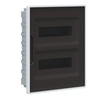 Щиток встраиваемый с дверцей 24 модуля белый FRAME с 4 шинами PEN (F24B3WW)