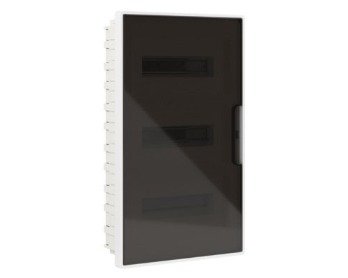 Щиток встраиваемый с дверцей 36 модулей белый FRAME с 4 шинами PEN (F36B1WD)