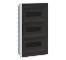 Щиток встраиваемый с дверцей 36 модулей белый FRAME с 4 шинами PEN (F36B3WD)