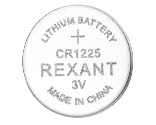 Батарейка литиевая CR1225 3В REXANT (39-1103)
