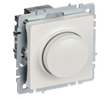 Светорегулятор поворотно-нажимной BRITE СС10-1-0-БрЖ 600Вт жемчуг (BR-D20-0600-K36)