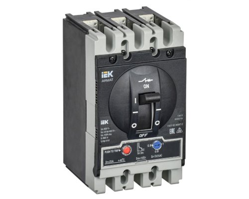 Автоматический выключатель в литом корпусе 3P S 25A 35kA (AR-MCCB-3S-035-0025A-ATUC)