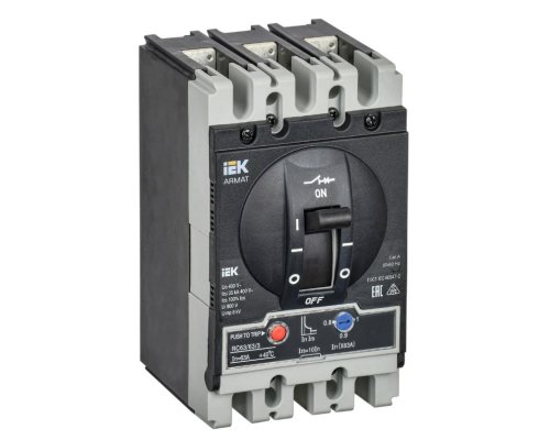Автоматический выключатель в литом корпусе 3P S 63A 35kA (AR-MCCB-3S-035-0063A-ATUC)