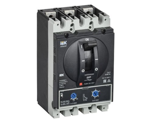 Автоматический выключатель в литом корпусе 3P D 160A 35kA (AR-MCCB-3D-035-0160A-ATUC)
