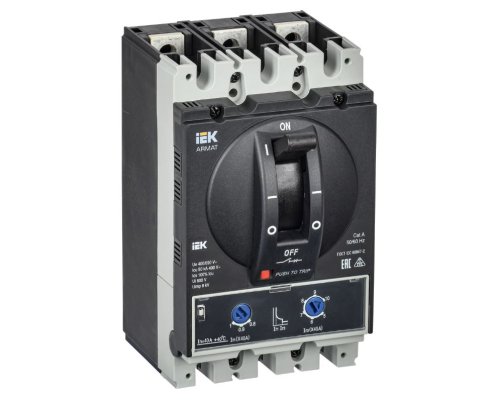 Автоматический выключатель в литом корпусе 3P A 40A 50kA (AR-MCCB-3A-050-0040A-ATUC)