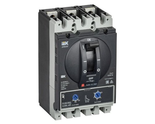 Автоматический выключатель в литом корпусе 3P D 160A 50kA (AR-MCCB-3D-050-0160A-ATUC)
