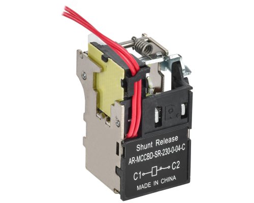 Расцепитель независимый левый 230В AC для MCCB типоразмер G; H; I ARMAT (AR-MCCBD-SR-230-0-04-C)