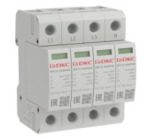 УЗИП, тип 2, 4P Imax 40kA Un 440V (SPD-T2-3N40P440)