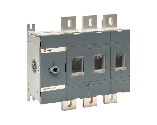 Рубильник 1000A 3P без рукоятки управления TwinBlock (tb-s-1000-3p)