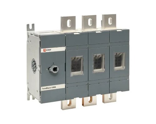 Рубильник 1250A 3P без рукоятки управления TwinBlock (tb-s-1250-3p)