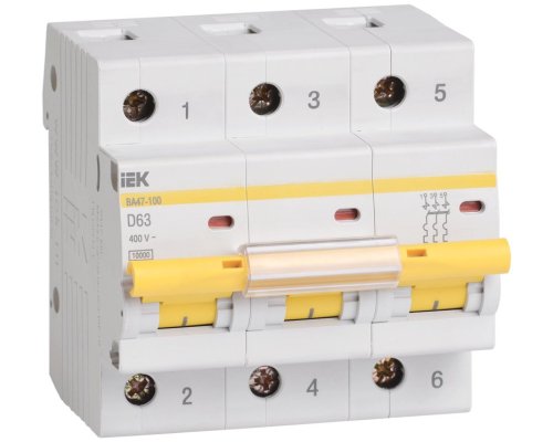 ВА47-100 3P D 40А 10кА KARAT (MVA40-3-040-D)