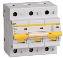 ВА47-100 3P D 63А 10кА KARAT (MVA40-3-063-D)