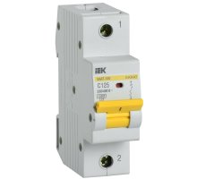 ВА47-150 1P C 125А 15кА KARAT (MVA50-1-125-C)