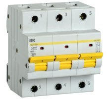 ВА47-150 3P D 125А 15кА KARAT (MVA50-3-125-D)