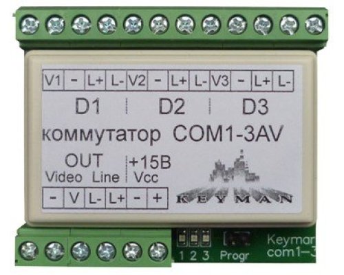 COM1-3AV Keyman