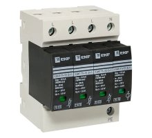 Т1+Т2; Iimp-12,5kA; In-20kA; Uc-275В; 3+1 (OV12-31-506)