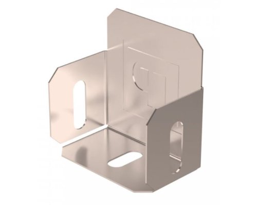 Заглушка лотка Стандарт INOX (AISI 409) 50х50 (0,7мм) (PR16.2534)