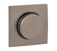 Валенсия Лицевая панель светорегулятора 600W 220В графит (ESD06-L-101-60)