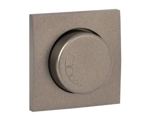 Валенсия Лицевая панель светорегулятора 600W 220В графит (ESD06-L-101-60)