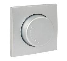 Валенсия Лицевая панель светорегулятора 600W 220В сталь (ESD06-L-101-30)