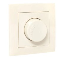 Валенсия Светорегулятор 600W 220В кремовый (EWD06-101-20)