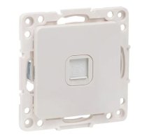 Стокгольм Механизм розетки Phone 1-местной белый (EYT01-034-10)
