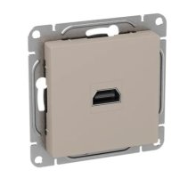 Механизм розетки HDMI, кремовый Эпика (UP1-SOI-HDMI)