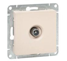 Механизм розетки TV, оконечная, кремовый Эпика (UP1-SOI-TV-3)