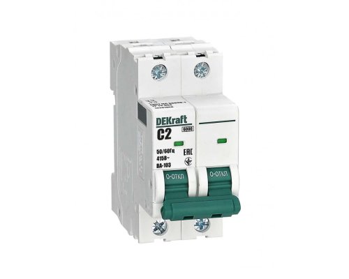 ВА-103 2P 2А C 6кА (12281DEK)
