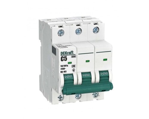 ВА-103 3P 5А C 6кА (12300DEK)