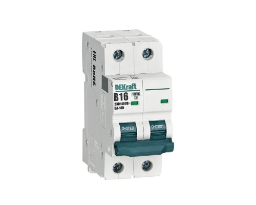 ВА-105 2P 16А B 10кА (13117DEK)