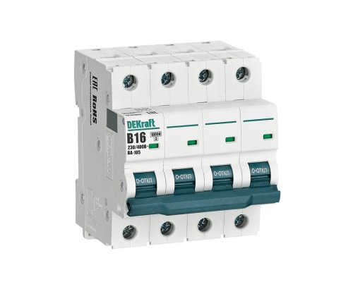 ВА-105 4P 16А B 10кА (13141DEK)