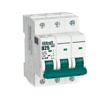 ВА-103М 3P 25А D 6кА без теплозащиты (12558DEK)