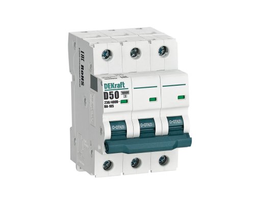 ВА-105 3P 50А D 10кА (13230DEK)