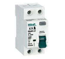 УЗО-03 ВДТ 2P 100A 300мА тип AC 6кА (14230DEK)