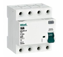 УЗО-03 ВДТ 4P 16А 300мА тип AC 6кА (14248DEK)