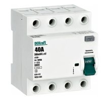 УЗО-03 ВДТ 4P 40А 300мА тип AC 6кА (14251DEK)