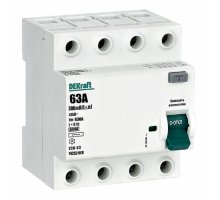 УЗО-03 ВДТ 4P 63А 300мА тип AC 6кА (14252DEK)