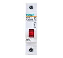 1P КРАСНАЯ LED ЛС-101 220В (18002DEK)