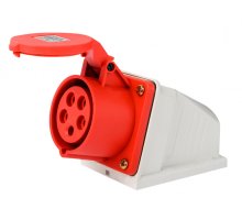 Розетка стационарная 3Р+РЕ+N 32А 380В IP44 РС-103 (26195DEK)