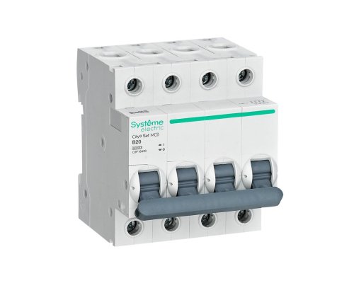 City9 Set 4P 20А 6kA 400В B (C9F16420)