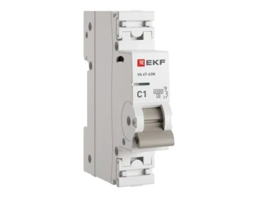 ВА 47-63N 1P 1А (C) 4,5 кА PROXIMA (M634101C)