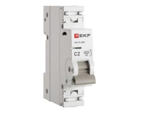 ВА 47-63N 1P 2А (C) 4,5 кА PROXIMA (M634102C)