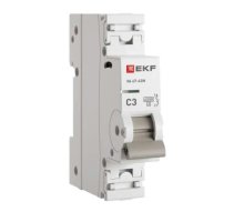 ВА 47-63N 1P 3А (C) 4,5 кА PROXIMA (M634103C)