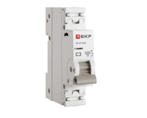 ВА 47-63N 1P 3А (C) 4,5 кА PROXIMA (M634103C)