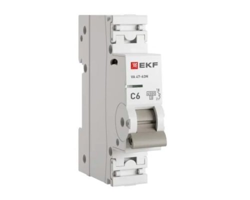 ВА 47-63N 1P 6А (C) 4,5 кА PROXIMA (M634106C)