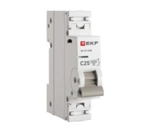 ВА 47-63N 1P 25А (C) 4,5 кА PROXIMA (M634125C)